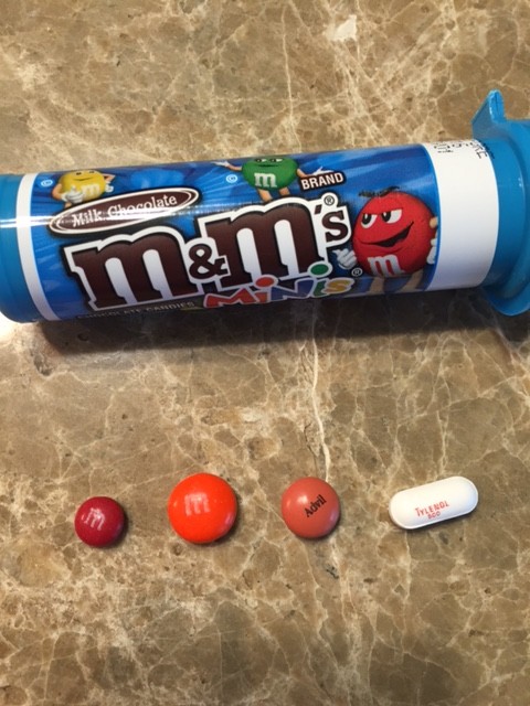 mini m&ms vs regular